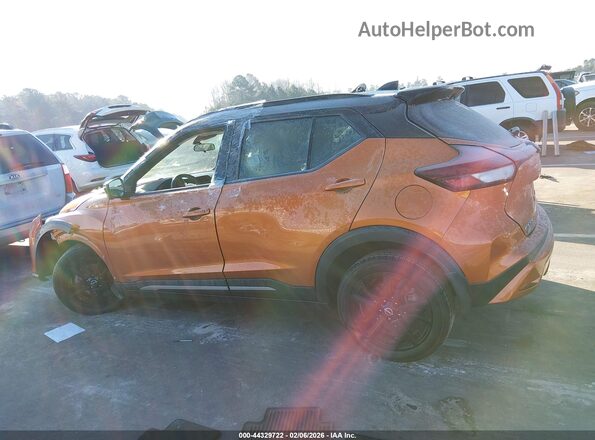 3N1CP5DV6NL479873 2022 NISSAN KICKS Оранжевый Панорамный вид салона 360°