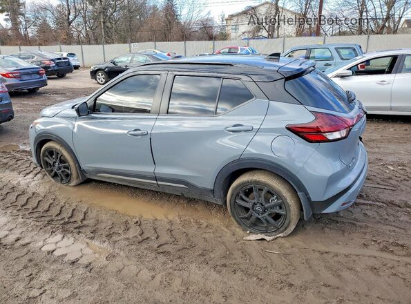 3N1CP5DV7PL572095 2023 NISSAN KICKS Blue Задня ліва чверть