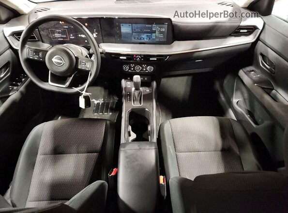3N8AP6BA3SL322120 2025 NISSAN KICKS Серый Вид панели приборов