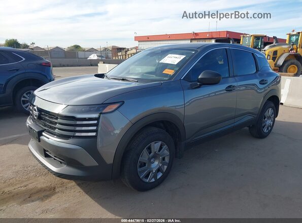 3N8AP6BA8SL336028 2025 NISSAN KICKS Gray Передня ліва чверть