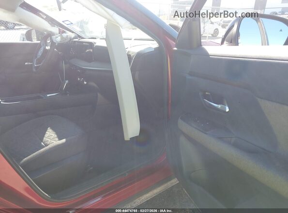 3N8AP6CBXSL433593 2025 NISSAN KICKS Maroon წინა სალონის ხედი