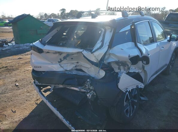 3N8AP6CBXTL308501 2026 NISSAN KICKS White Widok z przodu