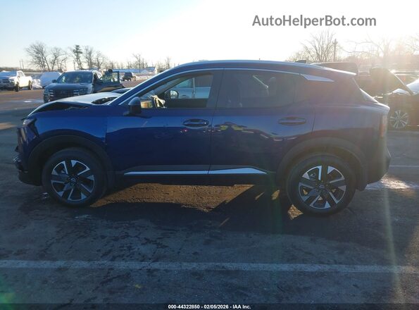 3N8AP6CBXTL350635 2026 NISSAN KICKS Dark Blue Vista interior de 360 grados