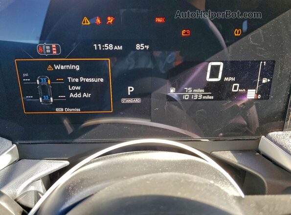 3N8AP6CE1TL302886 2026 NISSAN KICKS Charcoal Vista del cuadro de instrumentos