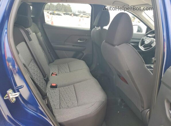 3N8AP6CE8TL346271 2026 NISSAN KICKS Blue Widok wnętrza z tyłu