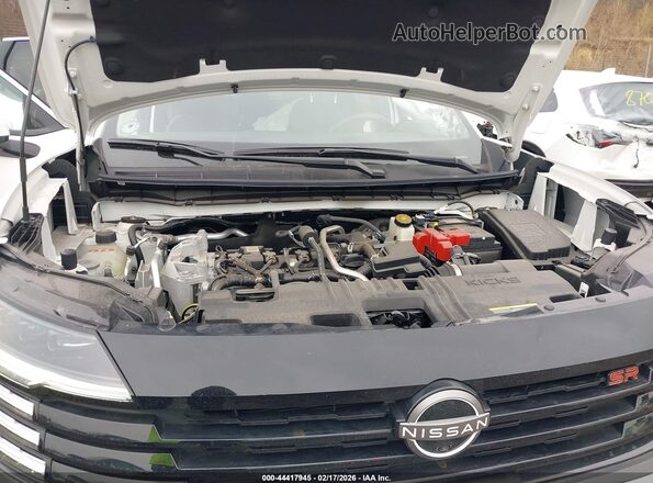 3N8AP6DC1SL308490 2025 NISSAN KICKS Белый Вид сзади
