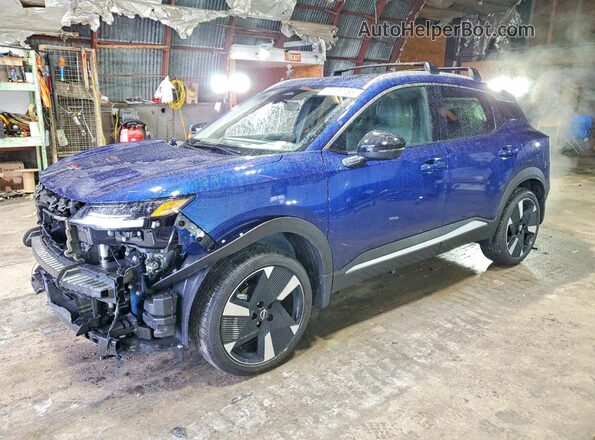 3N8AP6DD4TL309837 2026 NISSAN KICKS Синий Передняя левая четверть