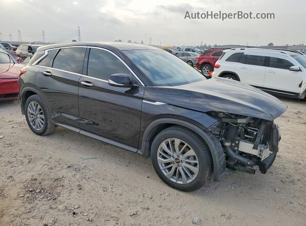 3PCAJ5AA2RF100928 2024 INFINITI QX50 Black Przód prawy
