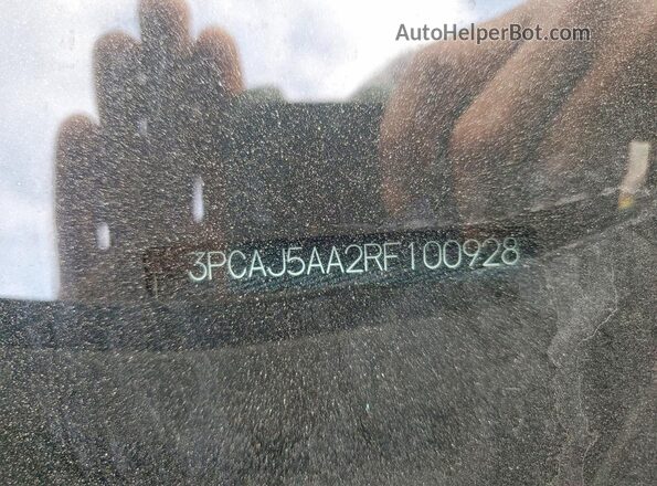 3PCAJ5AA2RF100928 2024 INFINITI QX50 Black Widok naklejki z numerem VIN