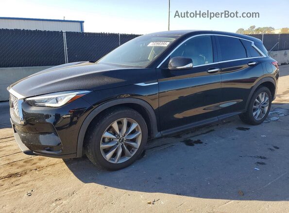 3PCAJ5AB5MF126067 2021 INFINITI QX50 Черный Передняя левая четверть
