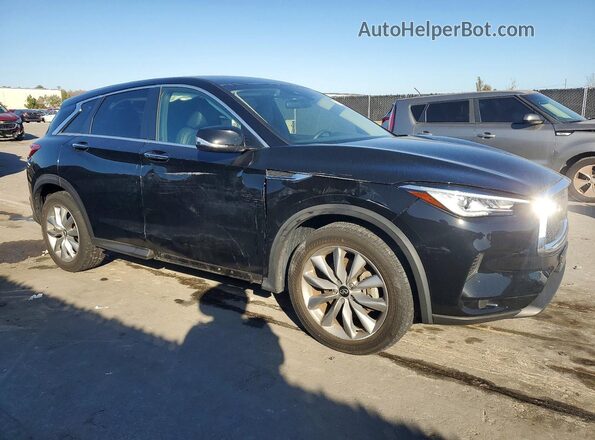 3PCAJ5AB5MF126067 2021 INFINITI QX50 Черный Передняя правая четверть