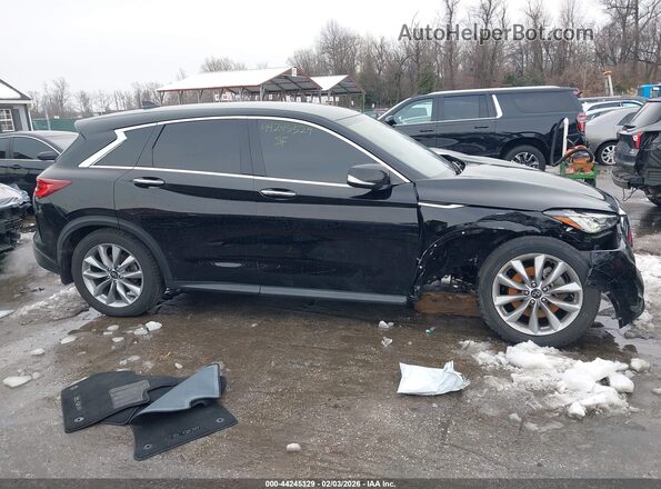3PCAJ5AB5NF111988 2022 INFINITI QX50 Black უკანა სალონის ხედი