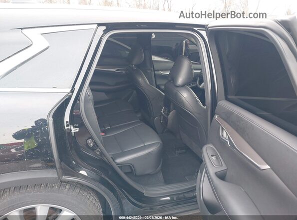 3PCAJ5AB5NF111988 2022 INFINITI QX50 Black VIN კოდის სტიკერის ხედი