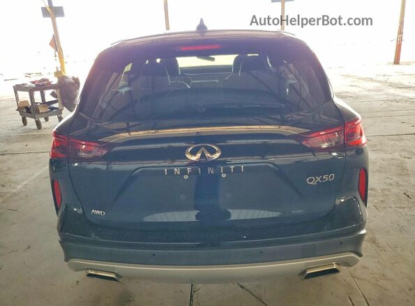 3PCAJ5AB8RF104345 2024 INFINITI QX50 Black უკანა ხედი