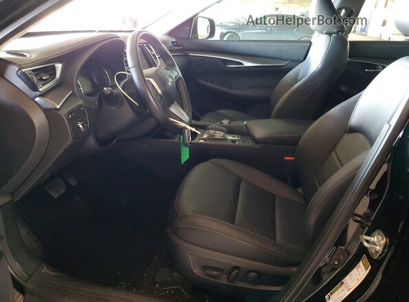 3PCAJ5AB8RF104345 2024 INFINITI QX50 Black წინა სალონის ხედი