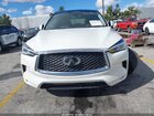 2021 Infiniti Qx50 Luxe White vin: 3PCAJ5BA1MF111037