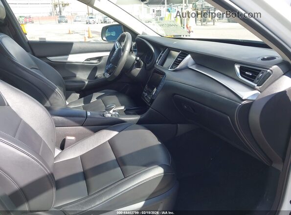 3PCAJ5BA1MF111037 2021 INFINITI QX50 White Вид салону спереду