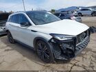 2022 Infiniti Qx50 Luxe White vin: 3PCAJ5BA4NF120252
