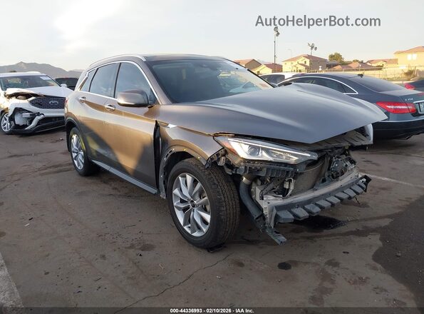 3PCAJ5BA6NF108927 2022 INFINITI QX50 Gray Front right