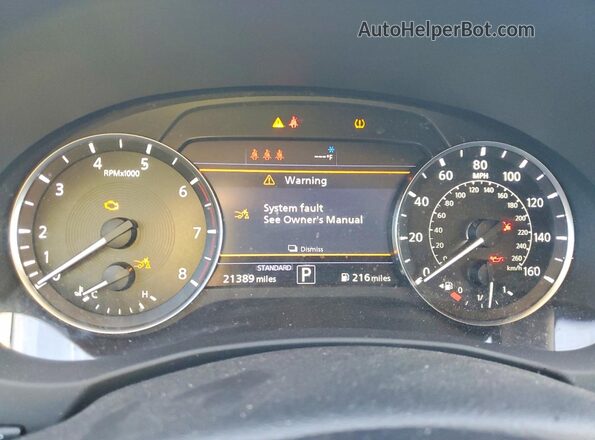 3PCAJ5BA8PF123674 2023 INFINITI QX50 Серый Вид щитка приборов