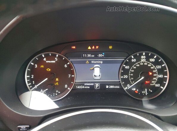 3PCAJ5BB3RF101142 2024 INFINITI QX50 Black Вид щитка приладів