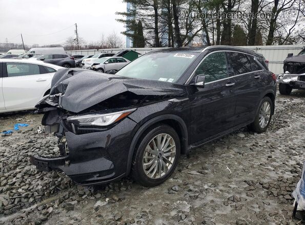 3PCAJ5BB3RF101142 2024 INFINITI QX50 Black Передня ліва чверть