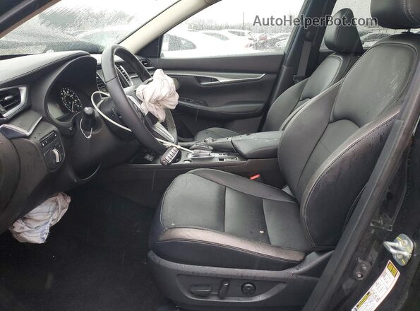 3PCAJ5BB3RF101142 2024 INFINITI QX50 Black Вид салону спереду