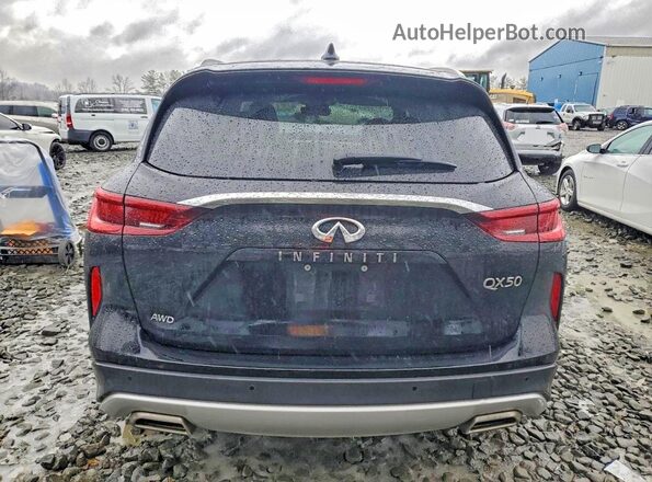 3PCAJ5BB3RF101142 2024 INFINITI QX50 Black Вид ззаду
