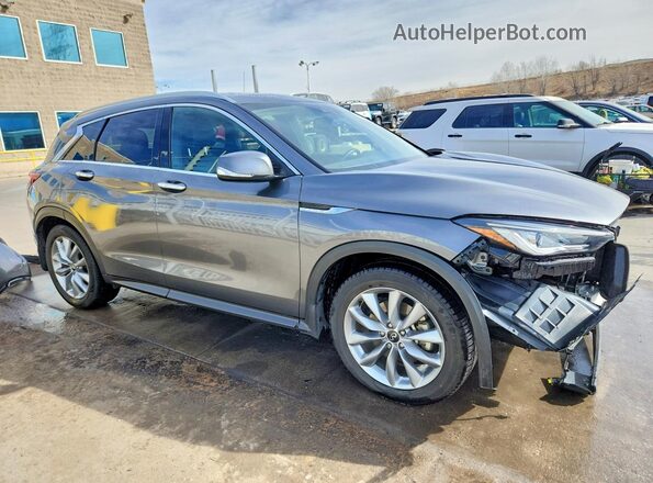 3PCAJ5BB6NF105972 2022 INFINITI QX50 Gray Front right
