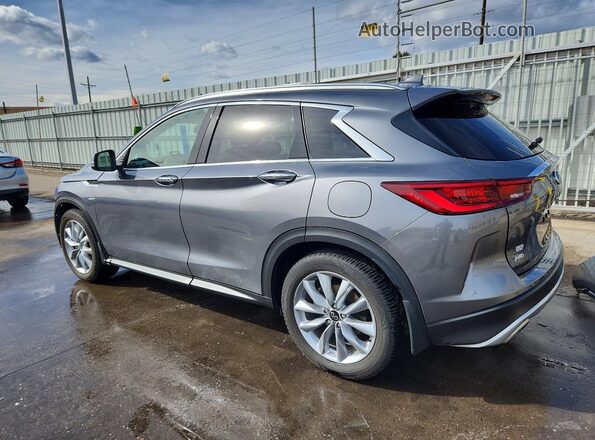 3PCAJ5BB6NF105972 2022 INFINITI QX50 Gray Rear left
