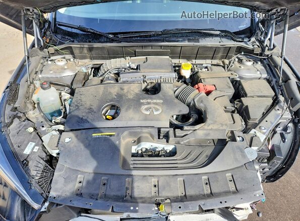3PCAJ5BB6NF105972 2022 INFINITI QX50 Gray Engine compartment view