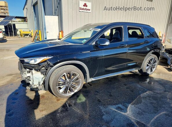 3PCAJ5FA9RF112311 2024 INFINITI QX50 Черный Передняя левая четверть