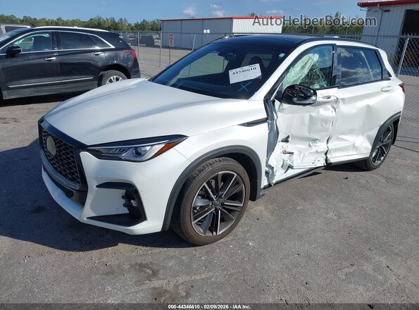 3PCAJ5FAXRF102189 2024 INFINITI QX50 White Przód lewy