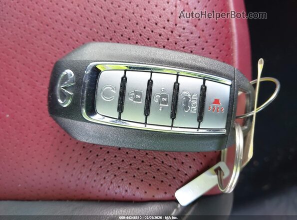 3PCAJ5FAXRF102189 2024 INFINITI QX50 White Widok deski rozdzielczej