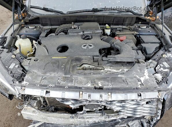 3PCAJ5J30NF101166 2022 INFINITI QX55 Синий Вид подкапотного пространства