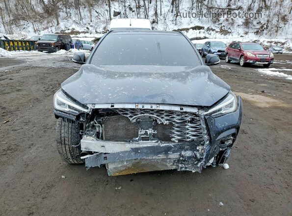 3PCAJ5J30NF101166 2022 INFINITI QX55 Синий Вид спереди