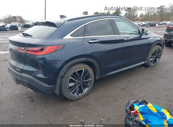 3PCAJ5J34NF100439 2022 INFINITI QX55 Blue Tył prawy