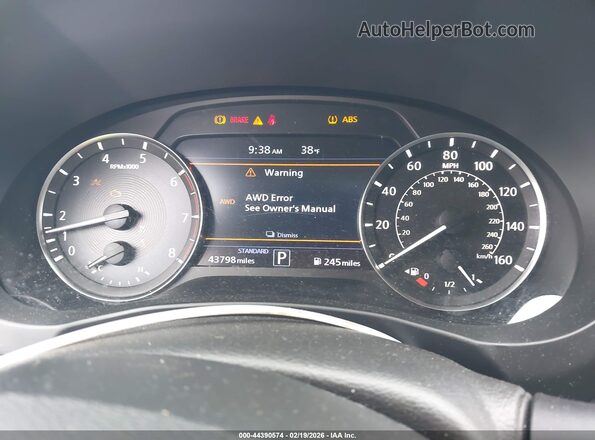3PCAJ5J34NF100439 2022 INFINITI QX55 Blue Widok tylnych siedzeń