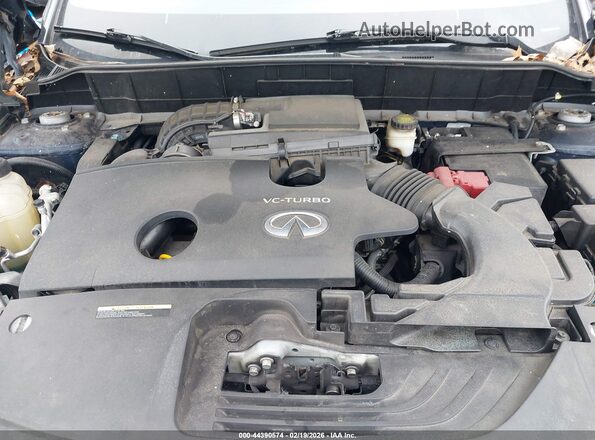 3PCAJ5J34NF100439 2022 INFINITI QX55 Blue Widok z tyłu
