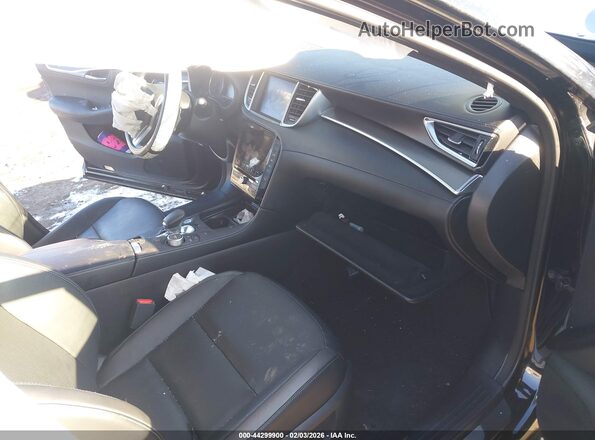 3PCAJ5JR1PF119229 2023 INFINITI QX55 Черный Вид салона спереди