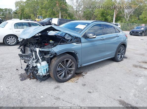 3PCAJ5JR7PF103178 2023 INFINITI QX55 Blue Przód lewy