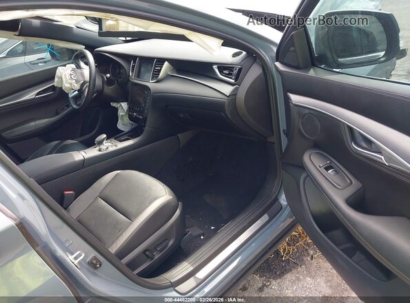 3PCAJ5JR7PF103178 2023 INFINITI QX55 Blue Widok wnętrza z przodu
