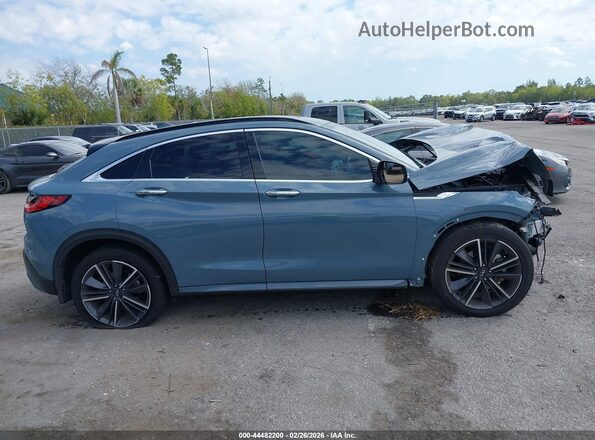 3PCAJ5JR7PF103178 2023 INFINITI QX55 Blue Widok wnętrza 360 stopni
