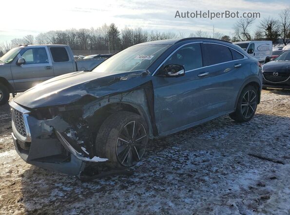 3PCAJ5K35NF106698 2022 INFINITI QX55 Серый Передняя левая четверть
