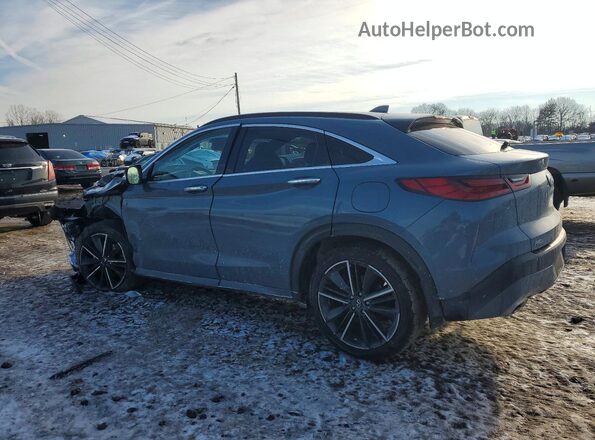 3PCAJ5K35NF106698 2022 INFINITI QX55 Серый Задняя левая четверть