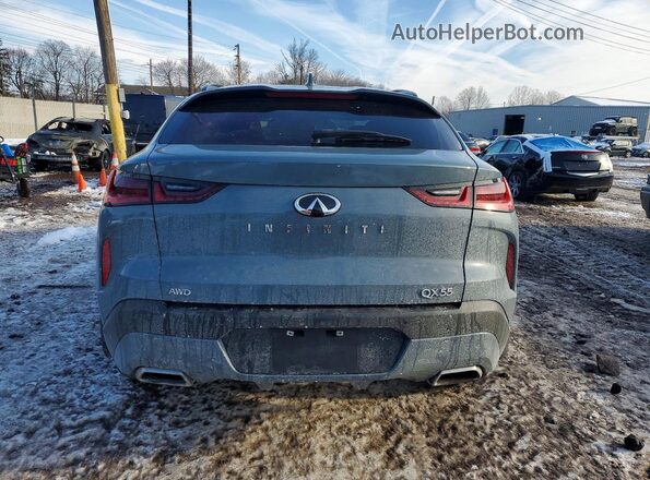 3PCAJ5K35NF106698 2022 INFINITI QX55 Серый Вид сзади