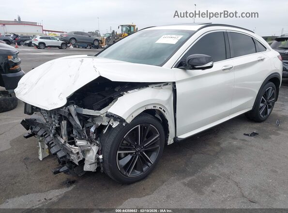 3PCAJ5K37NF104077 2022 INFINITI QX55 White Przód lewy