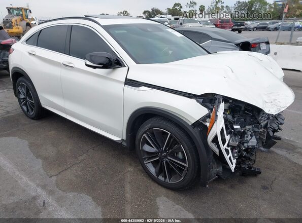 3PCAJ5K37NF104077 2022 INFINITI QX55 White Przód prawy