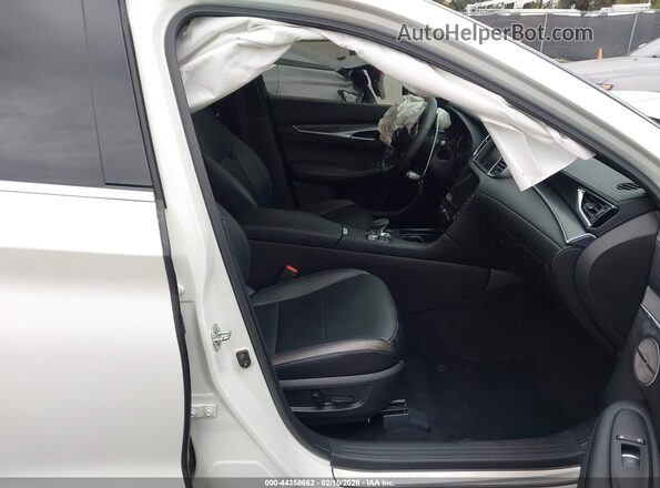 3PCAJ5K37NF104077 2022 INFINITI QX55 White Widok wnętrza z przodu