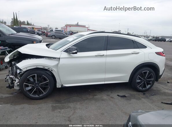 3PCAJ5K37NF104077 2022 INFINITI QX55 White 